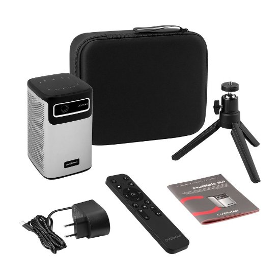 Projektor OVERMAX Multipic 8.1, DLP, 4K UHD, 5000 lm, WiFi, HDMI