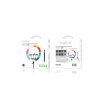 Selfie tripod RIXUS RXLG32, sa svjetlosnim prstenom, RGB