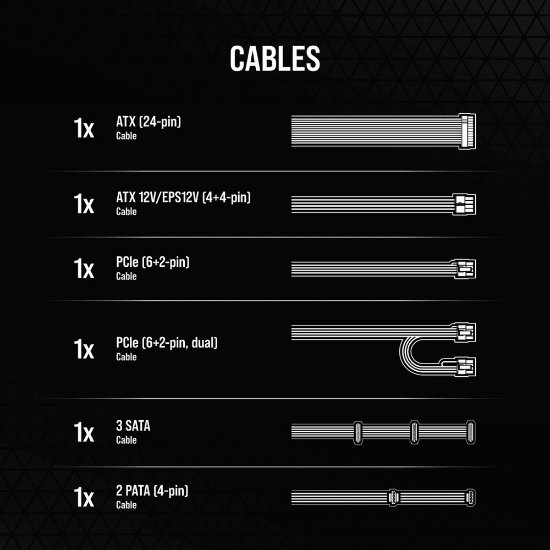 Napajanje 750W, CORSAIR CX750, CP-9020279-EU, 120mm vent., 80+ Bronze