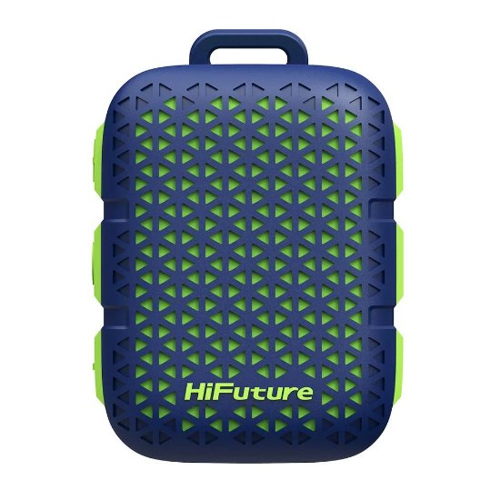 Slika Zvočnik HIFUTURE Pocket S, bluetooth, vodoodporen, 5W, modro-zelen