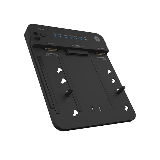 Docking station ICY BOX IB-2915MSCL-C31, USB-A, 2.5"/3.5" HDD, M.2 SATA, M.2 NVMe