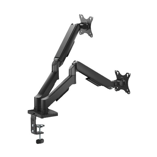 Stalak za monitor BIT FORCE BRACKET DMA-32-2M , stolni, do 32", za 2 monitora, crni