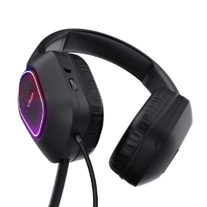 Slušalice TRUST GXT 416 Zirox, LED, USB i 3.5mm, crne
