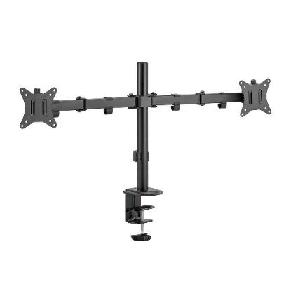 Stalak za monitor BIT FORCE BRACKET DMM-32-2M , stolni, do 32", za 2 monitora, crni