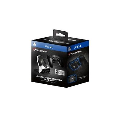 Punjač za PS4 kontrolere FLASHFIRE Qi4-2000, za 1 kontroler, crno-bijeli