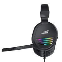 Slušalice BARACUDA BGH-011 Pearl, RGB, crne