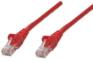 Kabel OCTIO, patch CAT5e, U/UTP, crveni, 10m