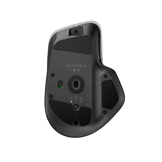 Miš LOGITECH MX Master 4, optički, bežični, BT, crni