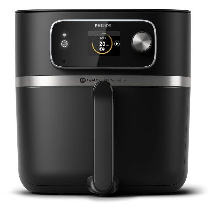 Friteza na vrući zrak PHILIPS HD9880/90, Combi, 2200 W, 8,3 l, crna