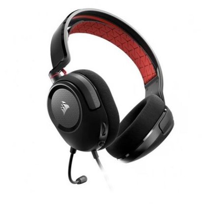 Slušalice CORSAIR HS35 V2 Stereo, mikrofon, crvene