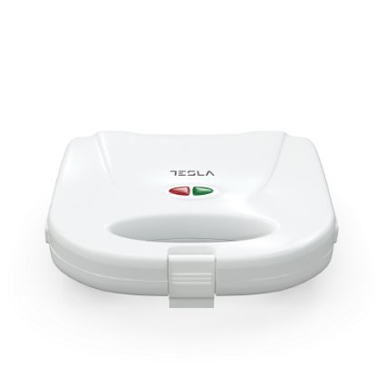 Toster TESLA SM100W, preklopni, za sendviče, 750 W, 205 C, bijeli