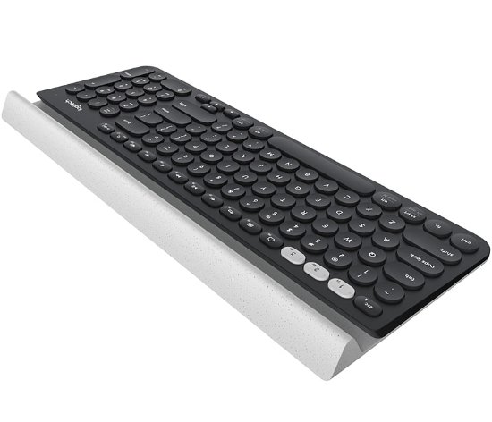 Tipkovnica LOGITECH K780, bežična, multi-device, BT, Unifying receiver, USB