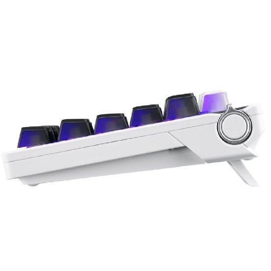 Tipkovnica ASUS ROG Azoth X, RGB, mehanička, ROG NX switch, bežična, US Layout, crno-bijela, USB