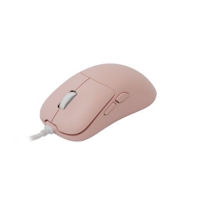 Miš WHITE SHARK Graphene, optički, 12400dpi, rozi