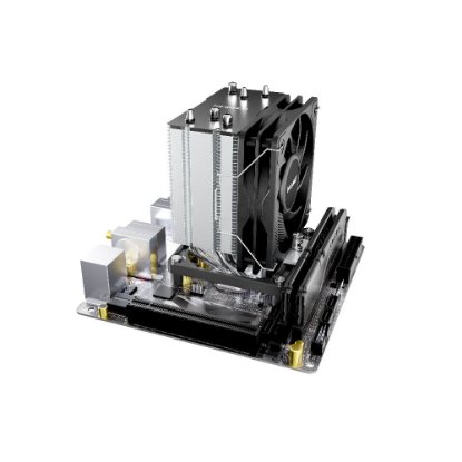 Cooler BE QUIET Pure Rock Slim 3, za Intel i AMD, crni