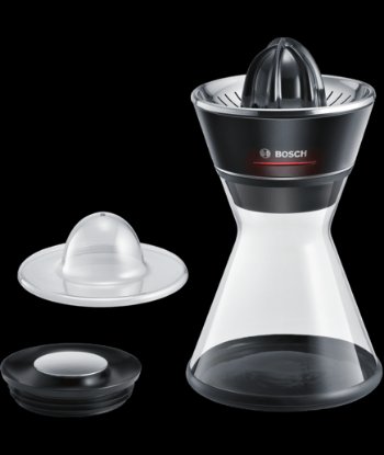 Cjedilo za agrume BOSCH 40W, 1l, 2u1 cjedilo, crni