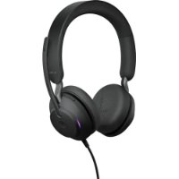 Slušalice JABRA Evolve2 40 SE MS, on-ear, Stereo, USB-C, crne
