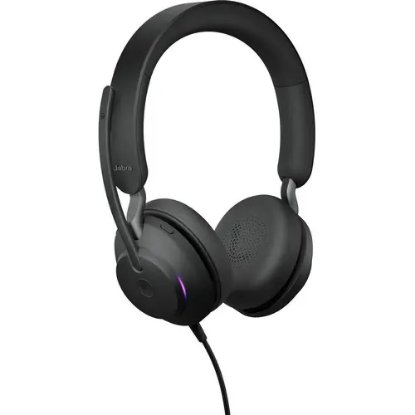 Slušalice JABRA Evolve2 40 SE MS, on-ear, Stereo, USB-C, crne