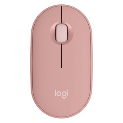 Miš LOGITECH M350s Pebble 2, optički, BT, rozi