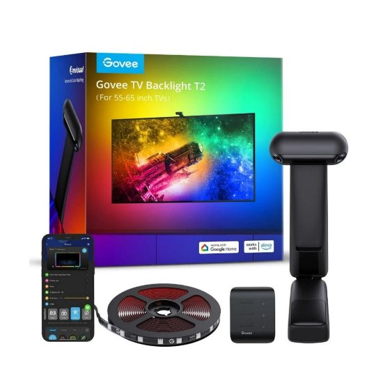 LED traka GOVEE Envisual TV Backlight T2, s dual kamerama, za 55-65 incha TV