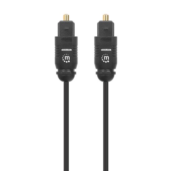 Kabel MANHATTAN, Toslink (M) na Toslink (M), optički, 2m