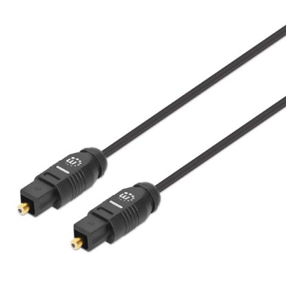 Kabel MANHATTAN, Toslink (M) na Toslink (M), optički, 2m