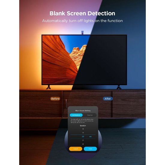 LED traka GOVEE Envisual TV Backlight 3 Lite, za TV od 75-85 Incha