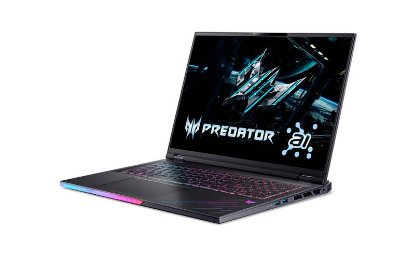 Laptop ACER Predator Helios 18 NH.QVWEX.005 / Core Ultra 9 275HX, 64GB, 1TB SSD, nVidia GeForce RTX 5090, 18" WQUXGA 120Hz IPS Mini LED, Windows 11 Pro, crni