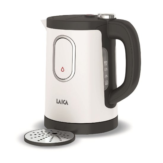 Kuhalo za vodu LAICA Dual Flo, 1,5 l, bijelo