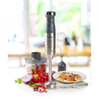Štapni mikser DOMO DO9226M, 600 W, set sa posudom, sivi