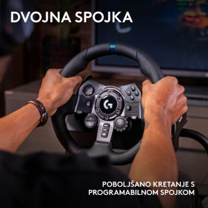 Volan LOGITECH G923 Trueforce Sim Racing Wheel, Gaming, PC/PS4/PS5, USB
