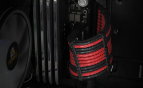 Produžni kablovi za napajanje ANTEC PSU Extension Kit 6 pack, crno-crveni
