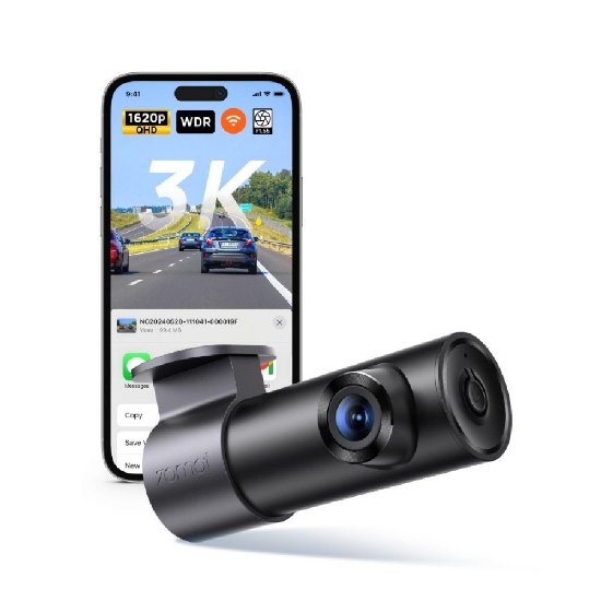 Auto kamera 70MAI M310 Plus, 3K, crna