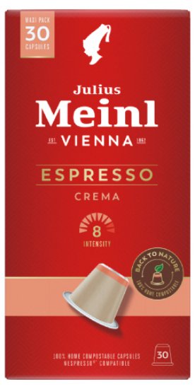 JULIUS MEINL biorazgradive kapsule BigPack ESPRESSO CREMA 30/1