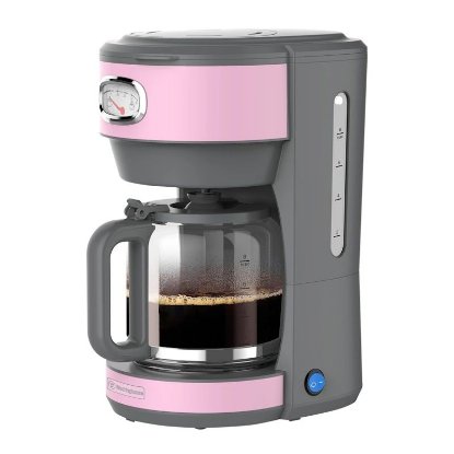 Aparat za kavu WESTINGHOUSE Retro Pink WKCMR621PK, 1000W, rozi