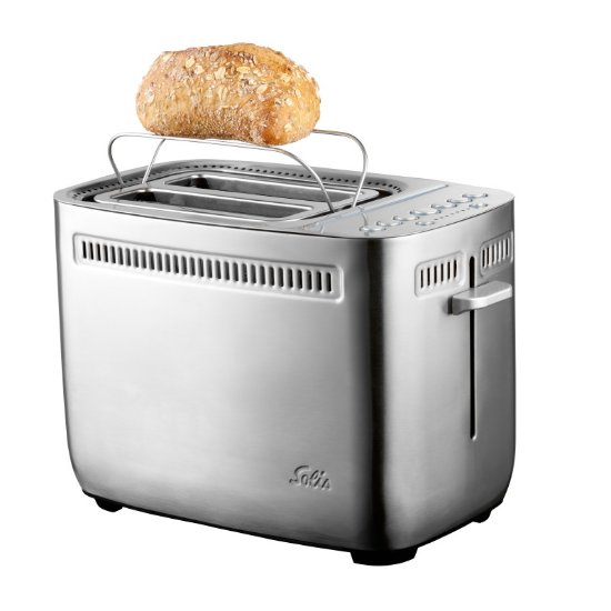 Toster SOLIS SOL 92001, 2 utora, 1635 W, inox