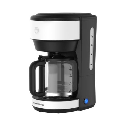 Aparat za kavu WESTINGHOUSE Basic, 1000 W, filter kava, do 10 šalica, 1,25l, bijeli
