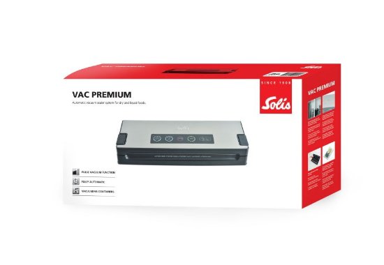 Aparat za vakumiranje SOLIS SOL 92221, 110 W, 0,8 bara, sivi