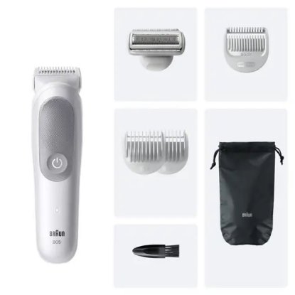 Trimer za tijelo BRAUN BG5550, za mokro i suho, bijeli