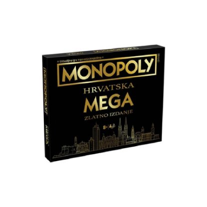 Društvena igra MONOPOLY GOLD (HR)