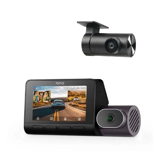 Auto kamera 70MAI T800, set stražnja i prednja RC24, 4K UHD, crna