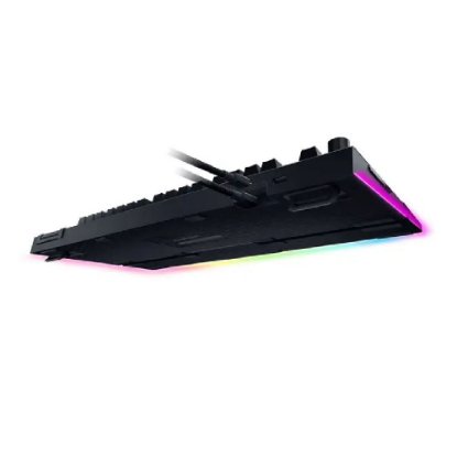 Tipkovnica RAZER BlackWidow V4 Pro, mehanička, Green, RGB, US Layout, crna, USB