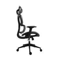 Uredska stolica BIT FORCE Cozy LM-2D, crno-siva