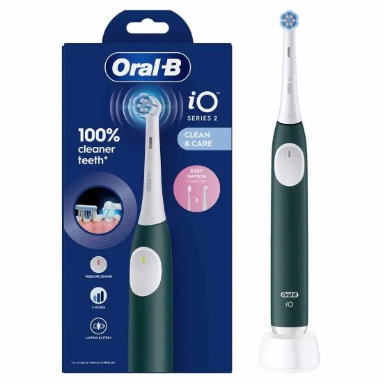 Električna četkica za zube ORAL-B iO2, zelena