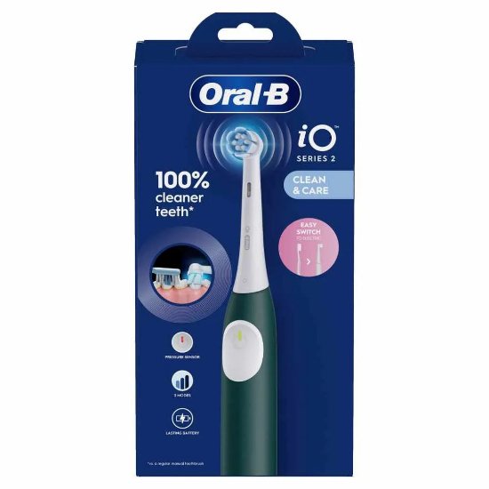 Električna četkica za zube ORAL-B iO2, zelena