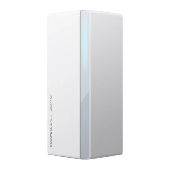 Router XIAOMI Mesh System AX3000 NE, Dual-Band, Wi-Fi 6, 4xG-LAN, Mesh, bežični