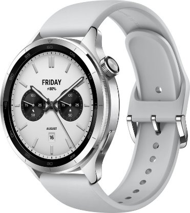 Pametni sat XIAOMI Watch S4, pametne obavijesti, srebrni