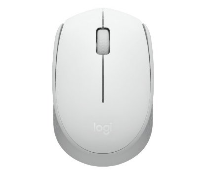 Miš LOGITECH M171, optički, bežični, bijeli