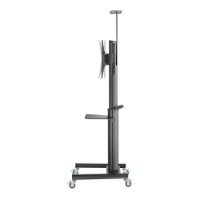 Nosač podni SBOX FS-446-2, 37“-70“, mobilni