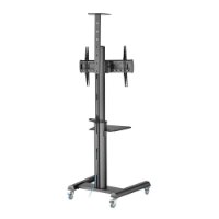 Nosač podni SBOX FS-446-2, 37“-70“, mobilni